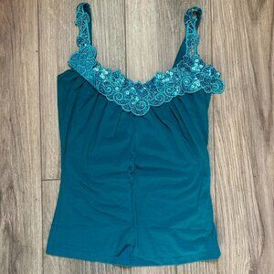 Dainty Y2K Sequence Summer Tank Top